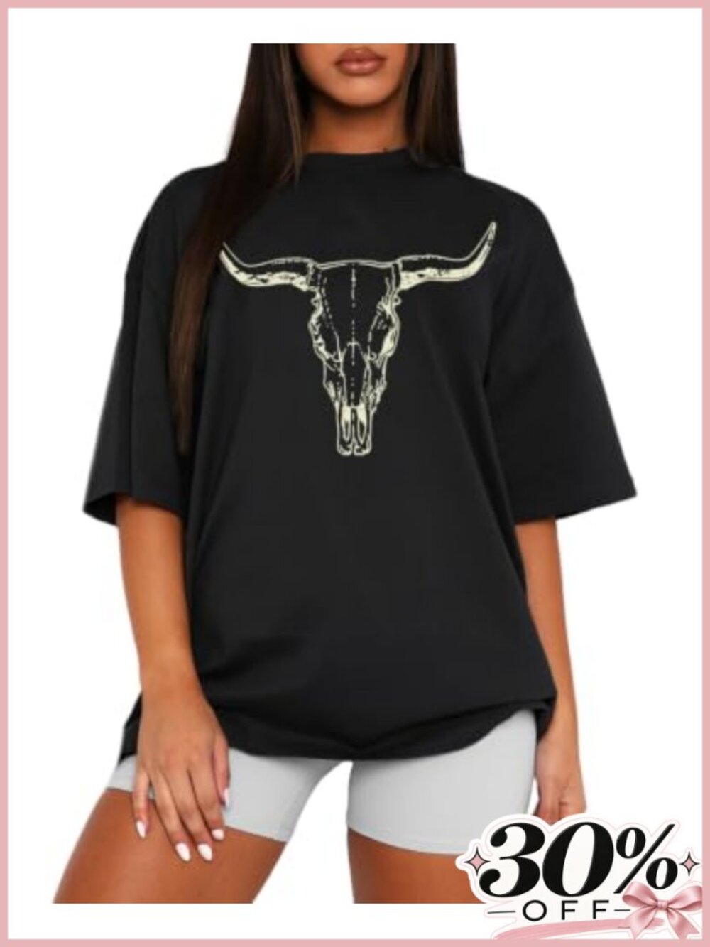Women's Floral Graphic Tee, Boho Style, Short Sleeve, Casual Loose Fit